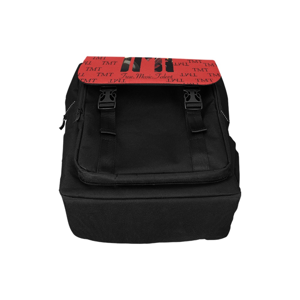 TMT Red Casual Shoulders Backpack (Model 1623)