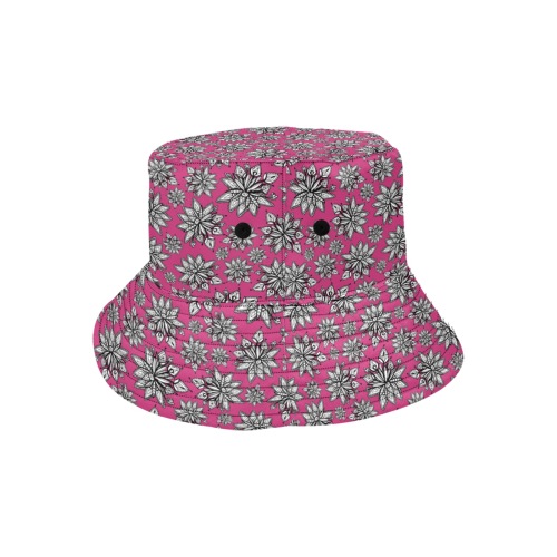 Creekside Floret - pink Unisex Summer Bucket Hat