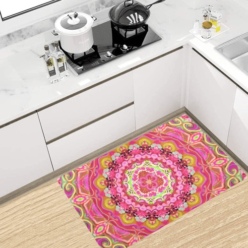 russian mandala 18 Kitchen Mat 32"x20"