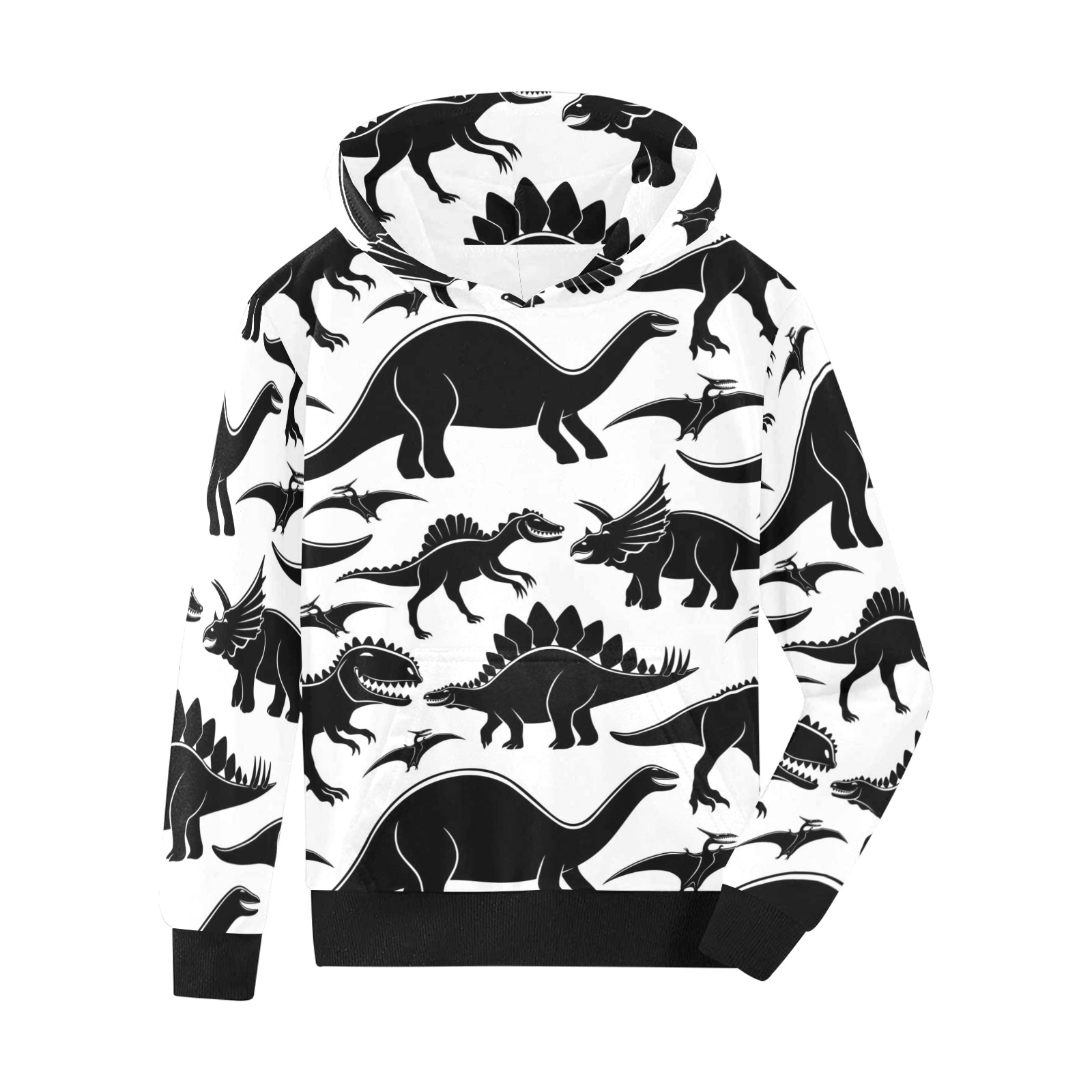 Dinosaur's kids hoodie Kids' All Over Print Hoodie (Model H38)