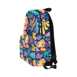 Colorful Abstract Leaves Unisex Classic Backpack (Model 1673)