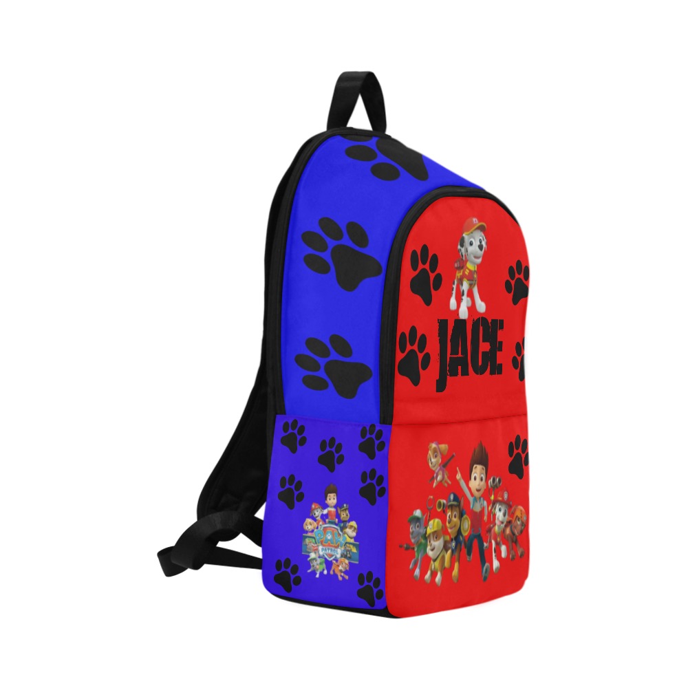 paws prints-02 Fabric Backpack for Adult (Model 1659)