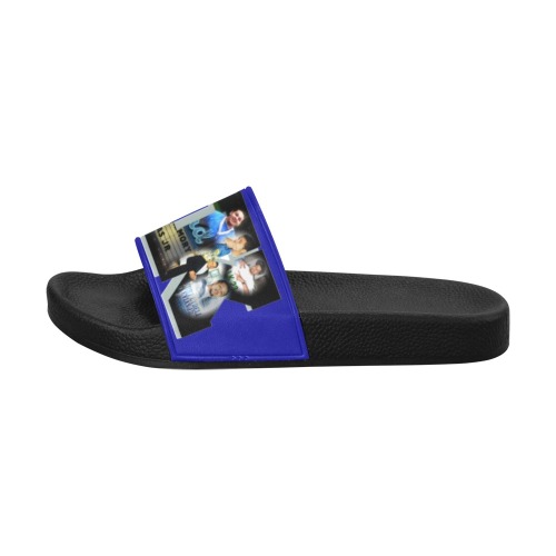 Royal Blue LK ETP Women's Slide Sandals (Model 057)