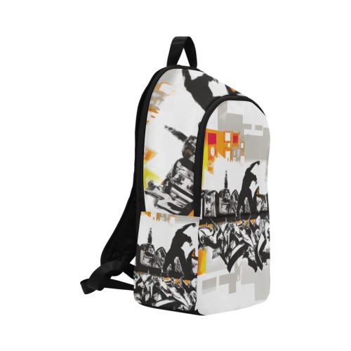graffiti city Fabric Backpack for Adult (Model 1659)