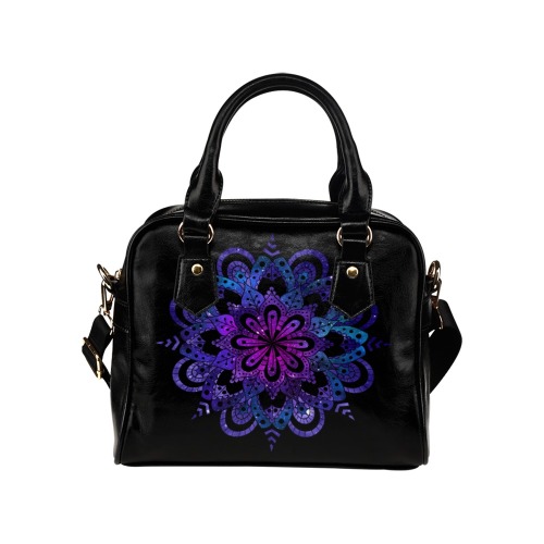 Cosmic Mandala #101B | Shoulder Handbag (Model 1634)