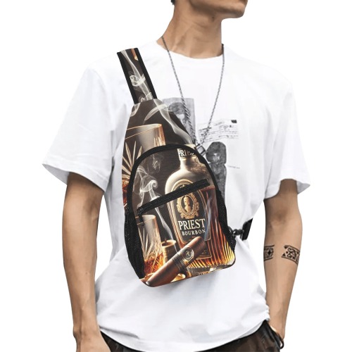 TJ All Over Print Chest Bag (Model 1719)