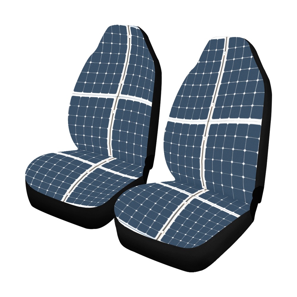 Sun Power Car Seat Covers (Set of 2&2 Separated Designs)