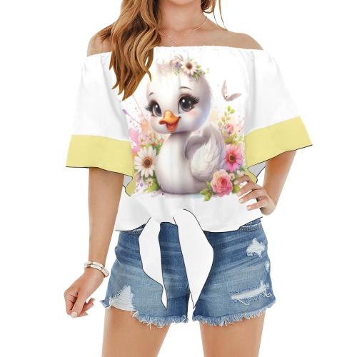 Watercolor Baby Swan 2