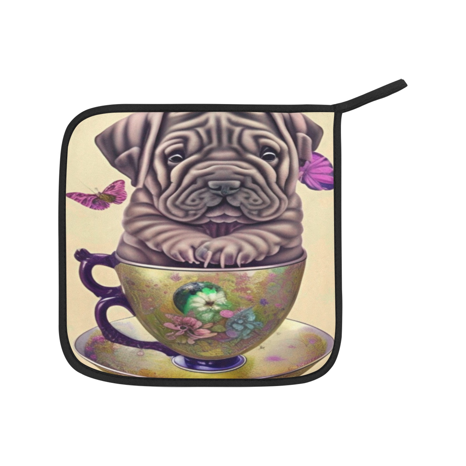 Teacups Puppies 10 Pot Holder (2pcs)