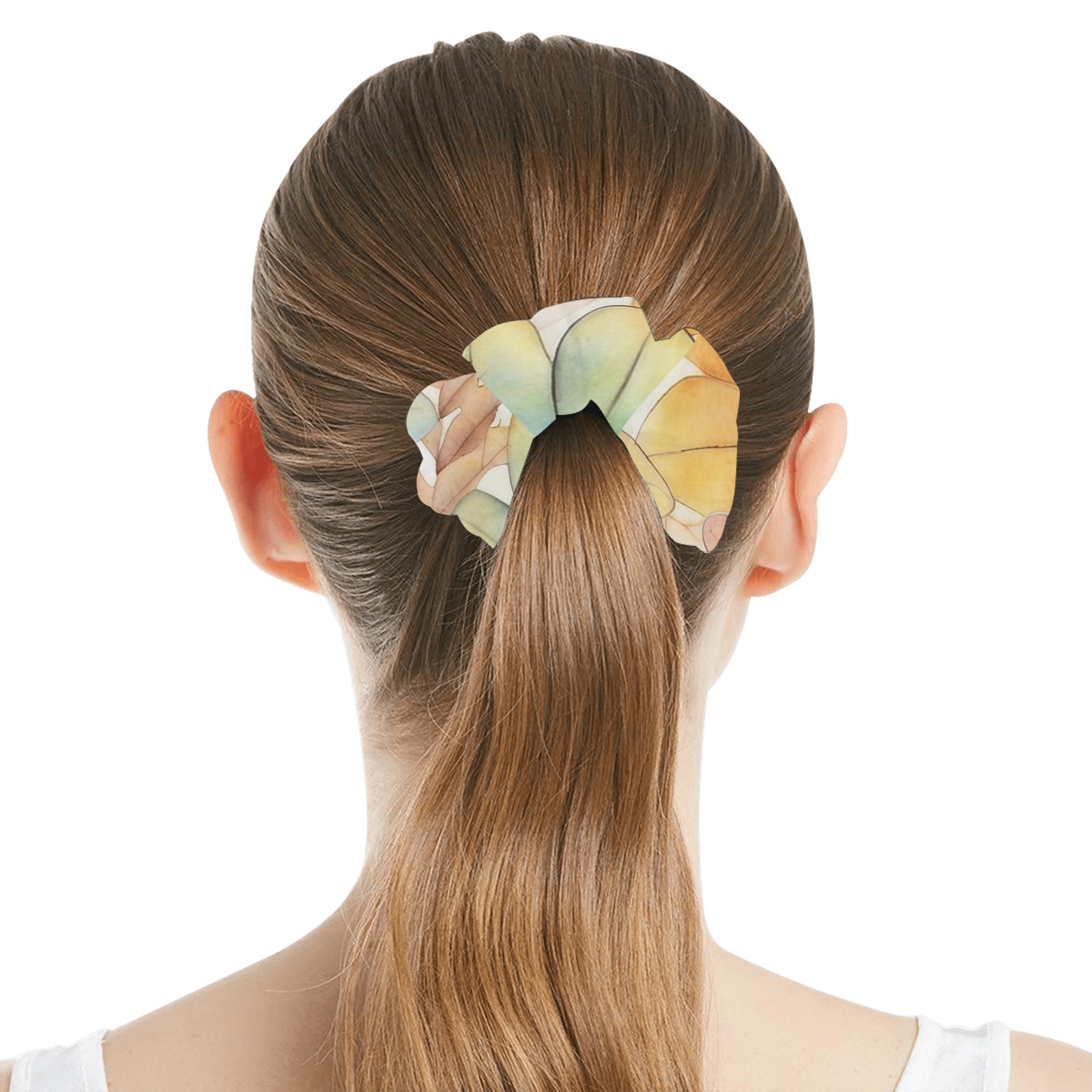 Watercolor Floral 2 All Over Print Hair Scrunchie