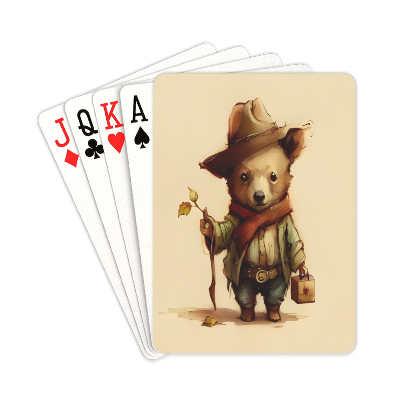 Little Bears 2 Playing Cards 2.5"x3.5"