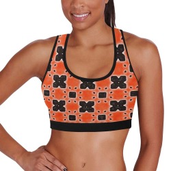 Arabesque Women's All Over Print Sports Bra (Model T52)