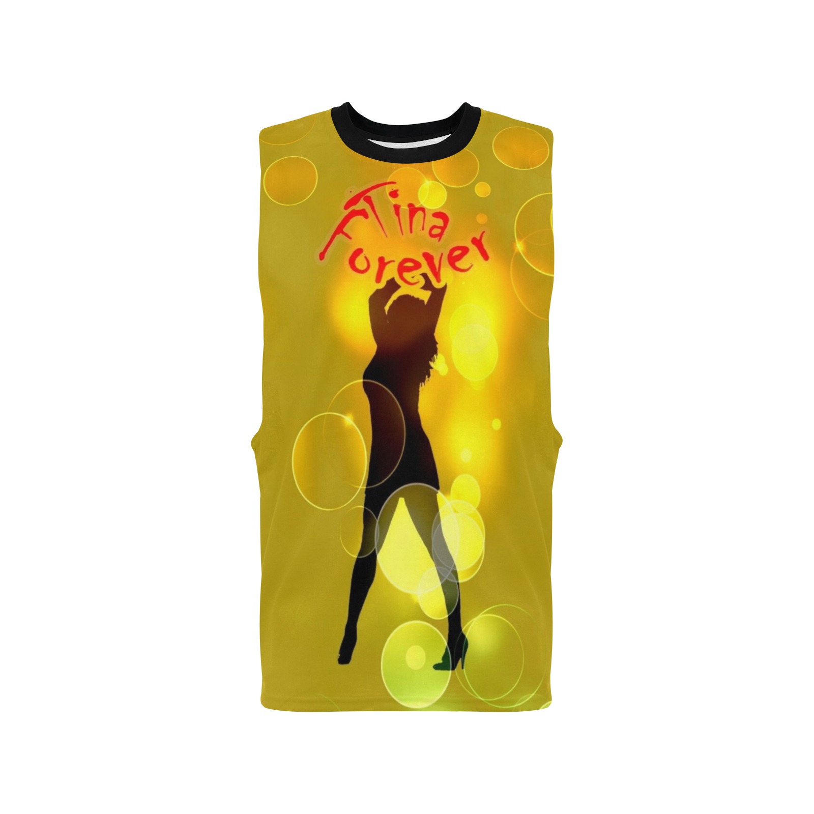 Tina Forever Pop Art by Nico Bielow Men's Open Sides Workout Tank Top (Model T72)