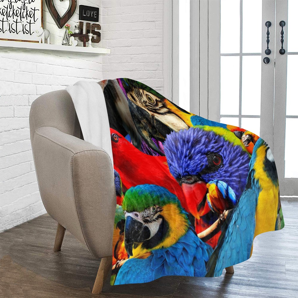 PARROTS Ultra-Soft Micro Fleece Blanket 50"x60"