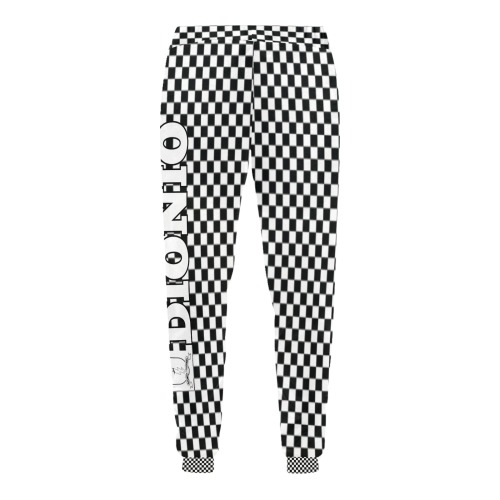 DIONIO Clothing - Checkered Unisex Casual Sweatpants Unisex Casual Sweatpants (Model L11)
