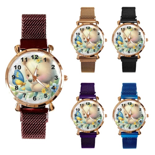 Storybook Woodland Babies Bear And Butterfly