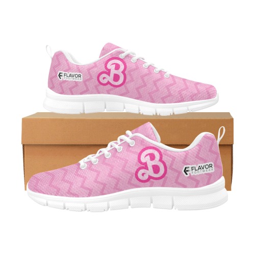 Pinkadelic Sneaker Collection Women's Breathable Running Shoes (Model 055)