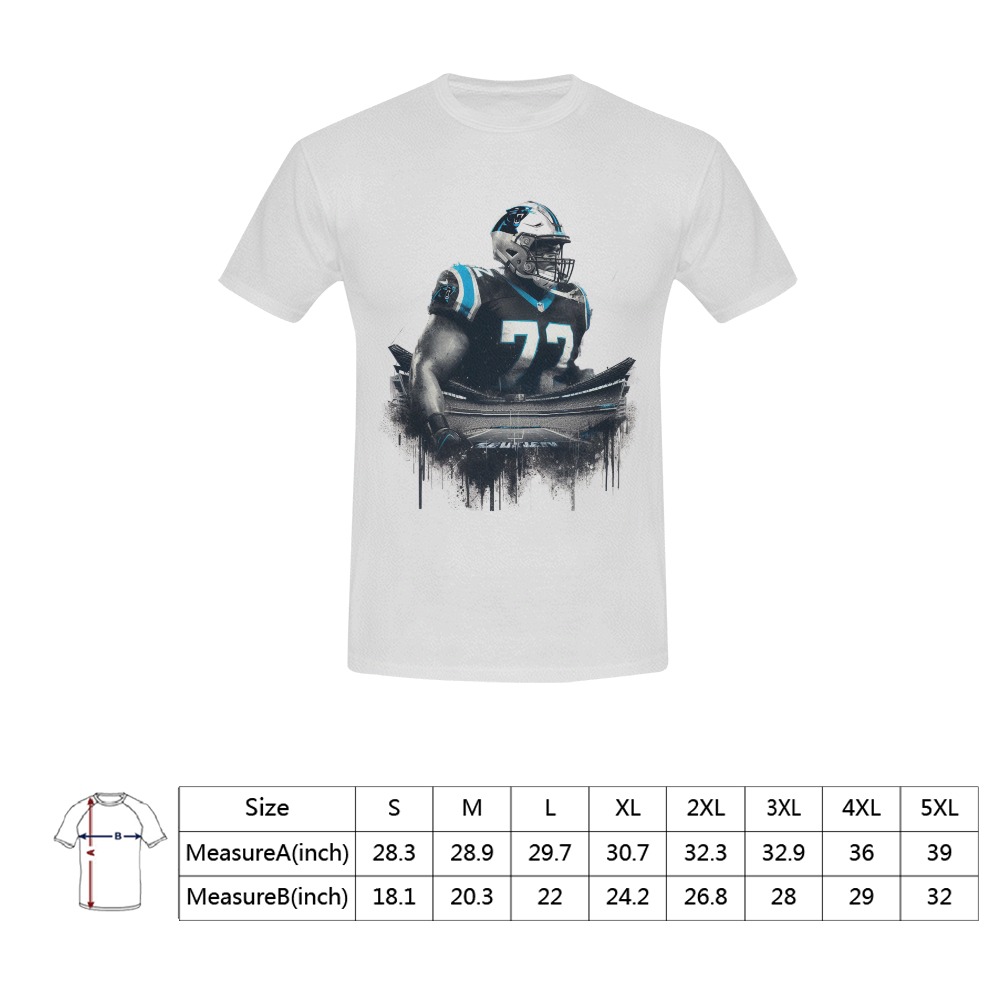 Panthers Stadium Men's T-Shirt in USA Size (Front Printing Only)