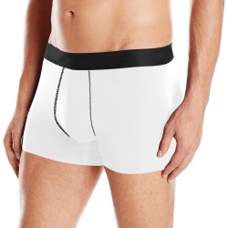 Customizable Men's Brief Men's Boxer Briefs w/ Custom Waistband (Merged Design) (Model L10)