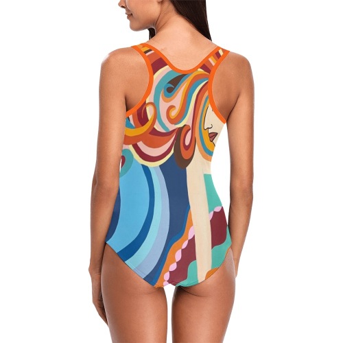 Jen Vest One Piece Swimsuit (Model S04)