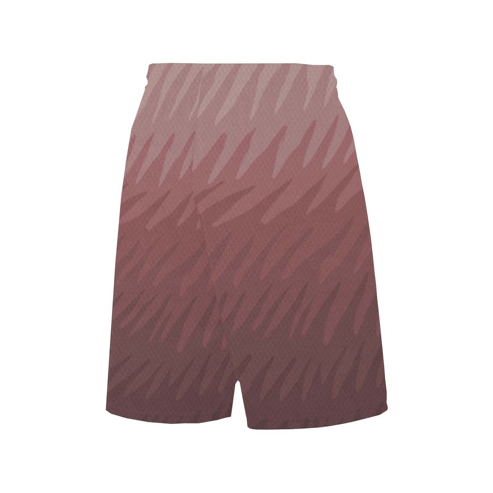 brown wavespike All Over Print Basketball Shorts
