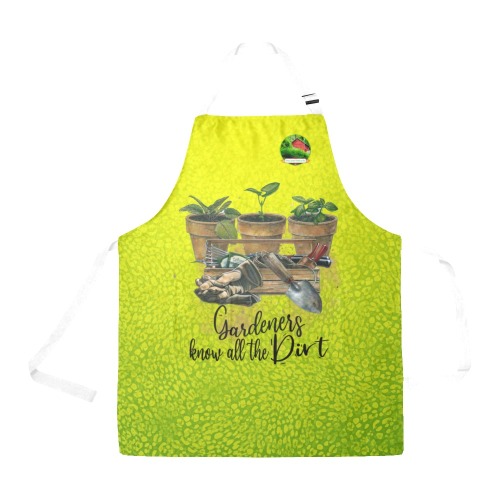 Hilltop Garden Produce by Kai Apron Collection- Gardeners know all the Dirt 53086P22 All Over Print Apron