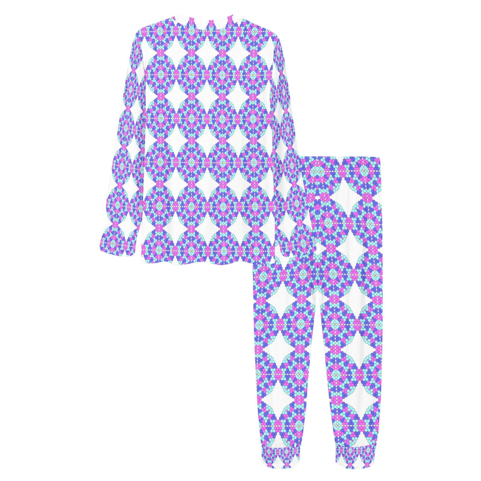 pattern (7) Women's All Over Print Pajama Set