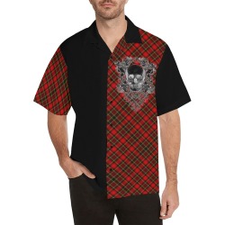 ornateskullinverse Hawaiian Shirt (Model T58)