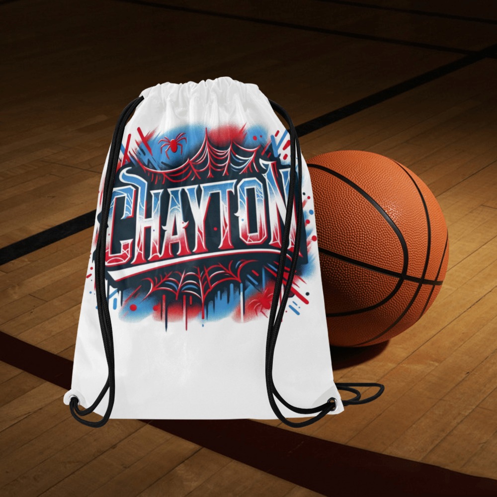 custom chayton Medium Drawstring Bag Model 1604 (Twin Sides) 13.8"(W) * 18.1"(H)
