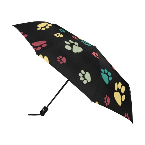 Black Anti-UV U09 Anti-UV Auto-Foldable Umbrella (U09)