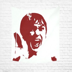 psycho Cotton Linen Wall Tapestry 51"x 60"