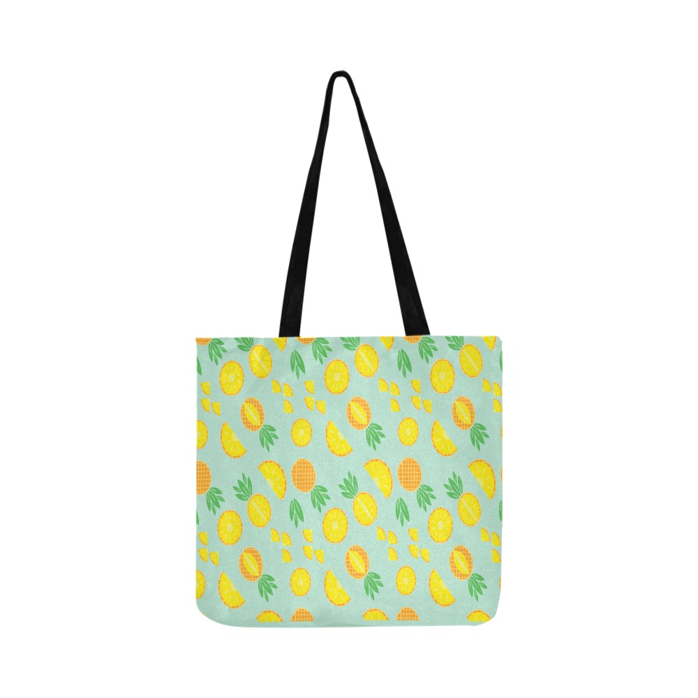 Pineapple pattern Reusable Shopping Bag Model 1660 (Two sides)