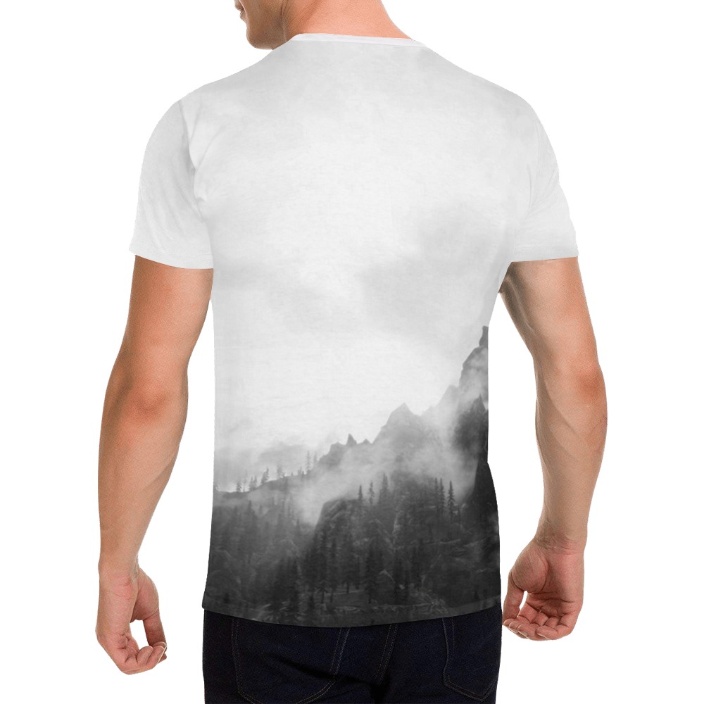 RR Nature Freedom Eclectic All Over Print T-Shirt for Men (USA Size) (Model T40)