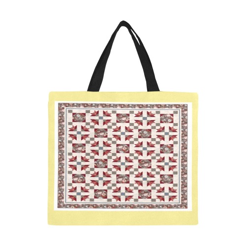 T53ET All Over Print Canvas Tote Bag/Large (Model 1699)