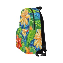 Tropical Flowers Two Unisex Classic Backpack (Model 1673)