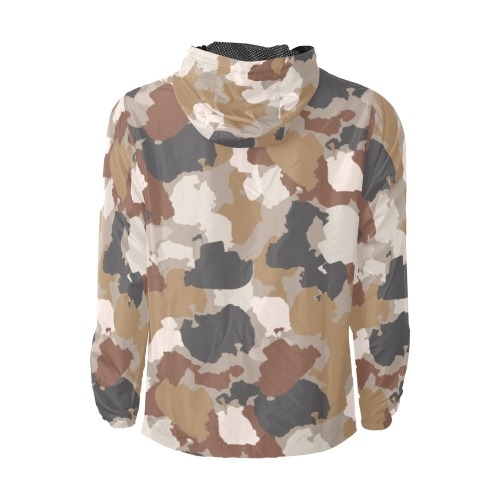 Camouflage texture_011 Unisex All Over Print Windbreaker (Model H23)