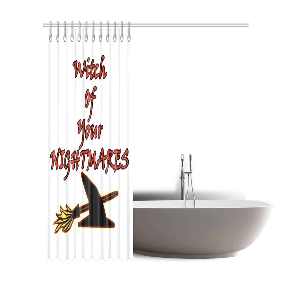 Witch of your Nightmares Shower Curtain 72"x84"