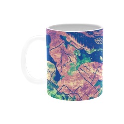 Leaf fall in the mountains White Mug(11OZ)