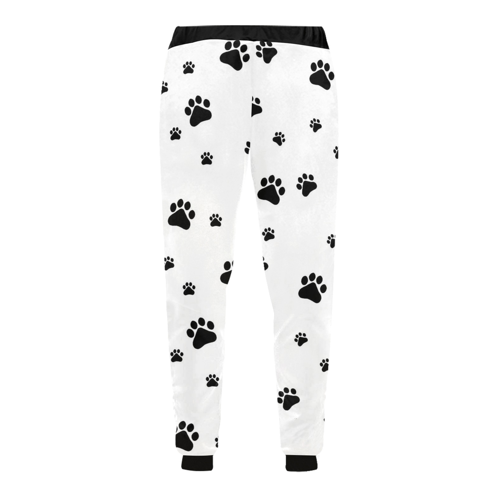 Puppy Paws White by Fetishworld Men's All Over Print Sweatpants (Model L11)