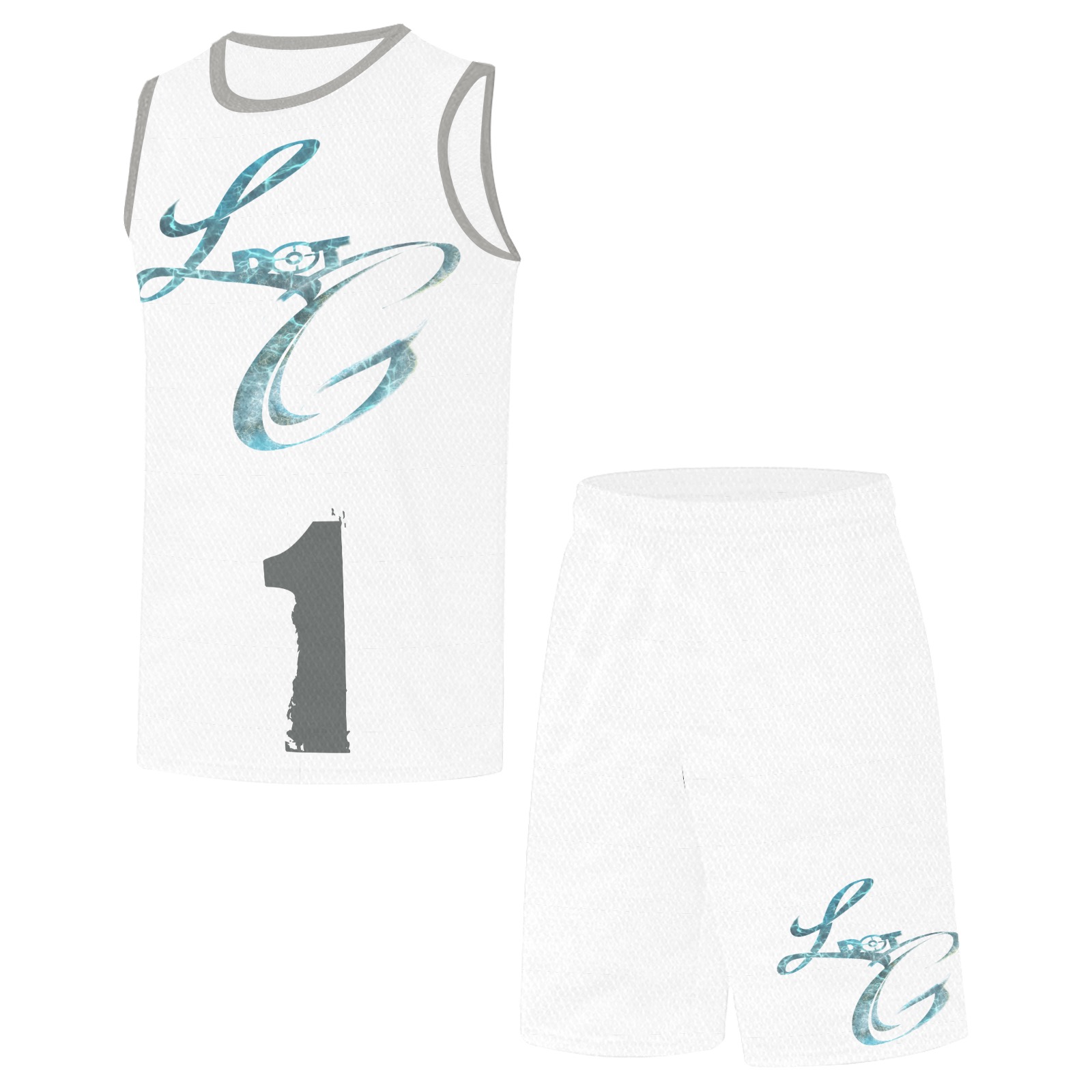 L Dot G B Ball Uniform All Over Print Basketball Uniform