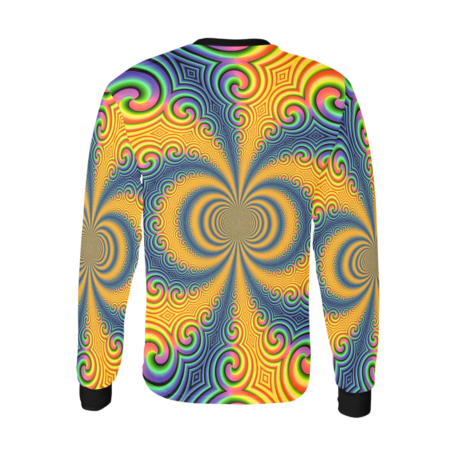 Psychedelic Kids' All Over Print Long Sleeve T-shirt (Model T51)