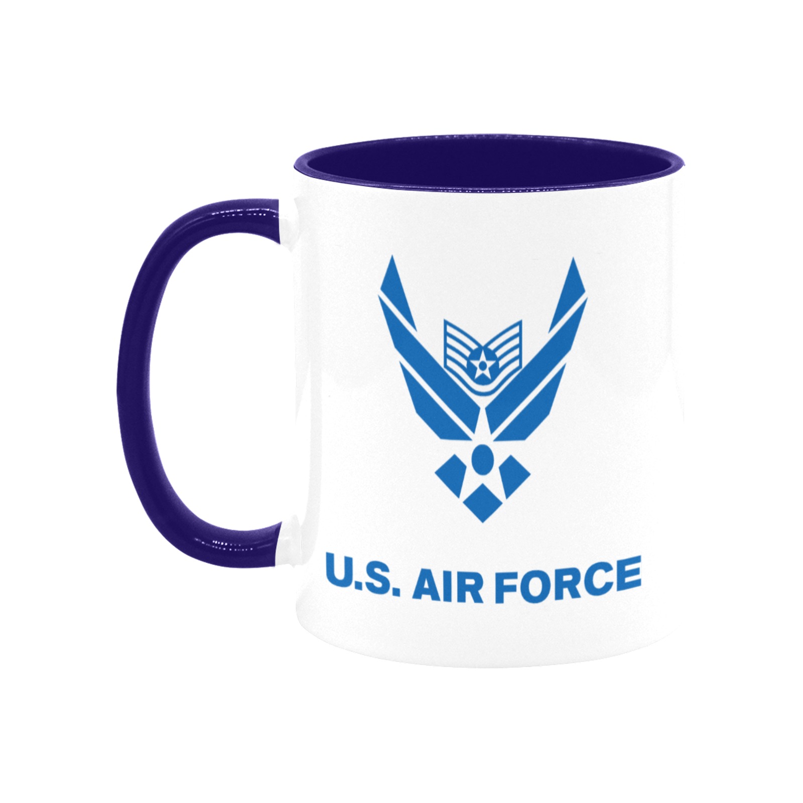 Staff Sargent Offutt Air Force Base Custom Inner Color Mug (11oz)