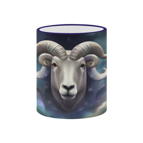 Dream Ram Custom Edge Color Mug (11oz)
