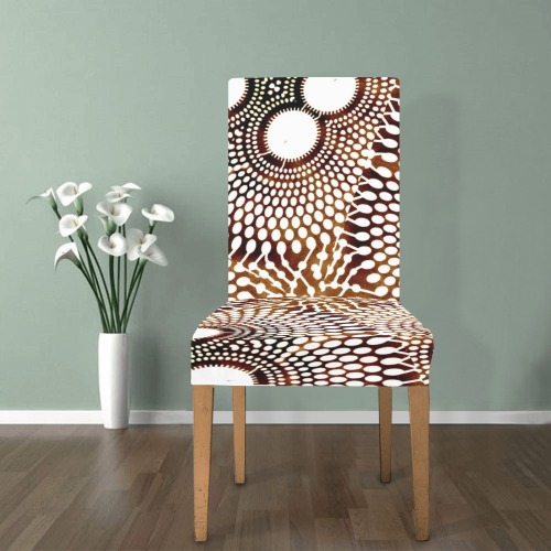 AFRICAN PRINT PATTERN 4 Chair Cover (Pack of 6)