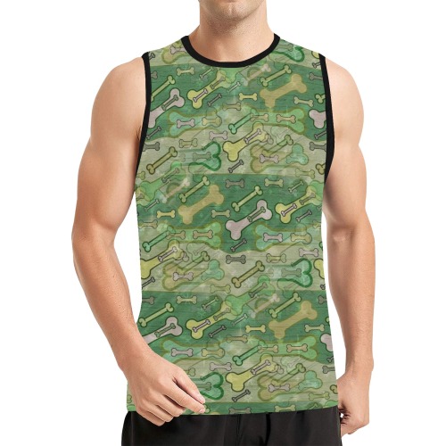 Bones by Nico Bielow All Over Print Basketball Jersey