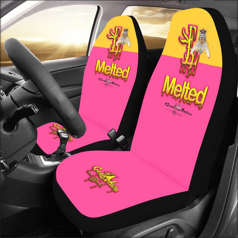 Melted Collectable Fly Car Seat Covers (Set of 2)