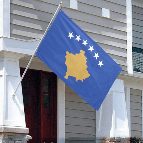 Kosovo Flag Current Garden Flag 59"x35"