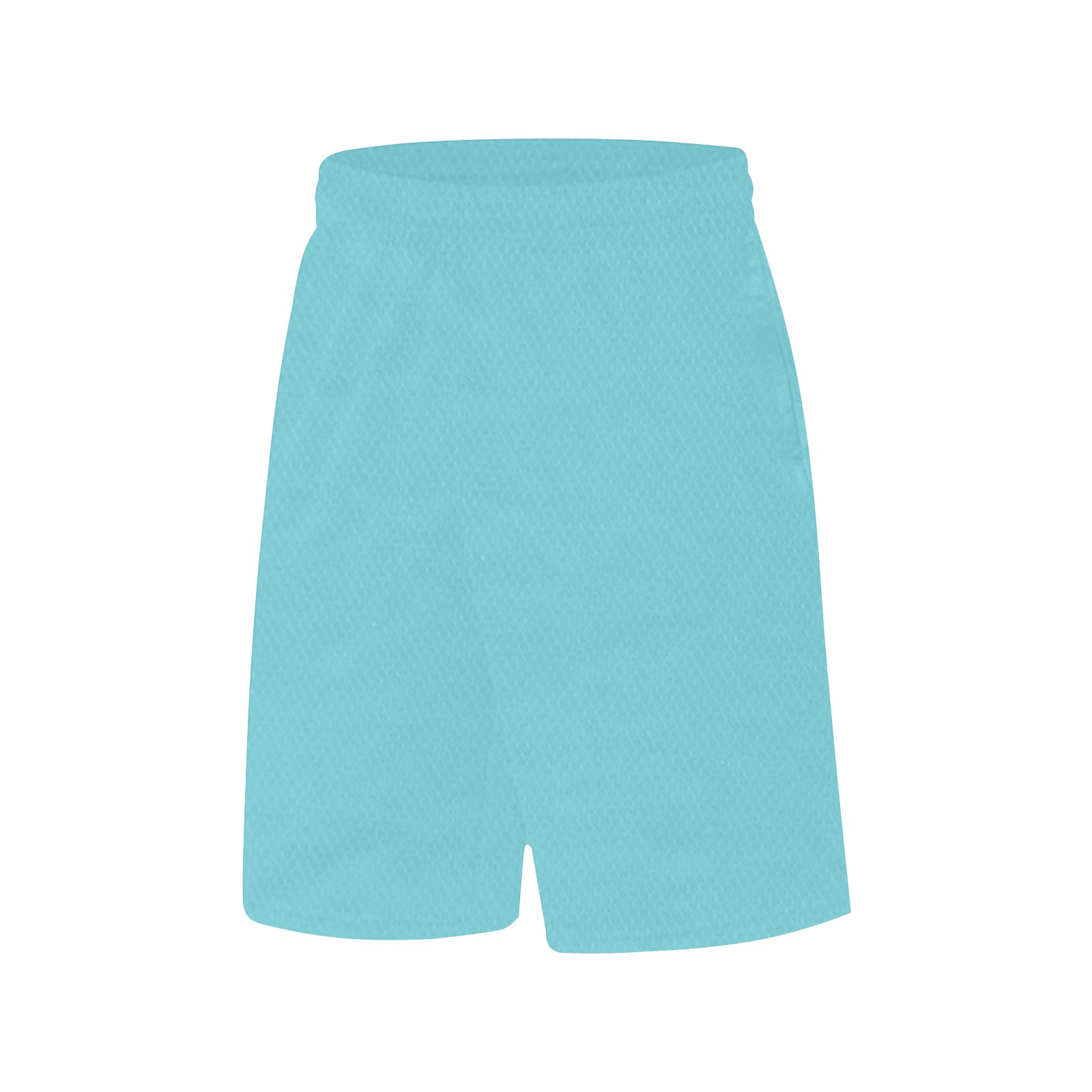 turquoise All Over Print Basketball Shorts with Pocket