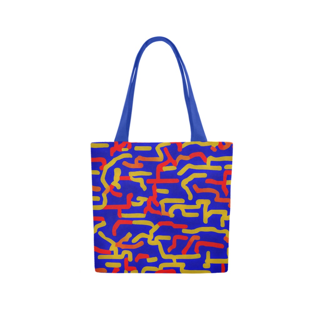 Worms Canvas Tote Bag (Model 1657)