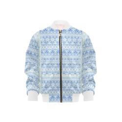 Sans titre 2-1draft Kids' Bomber Jacket with Pockets (Model H40)